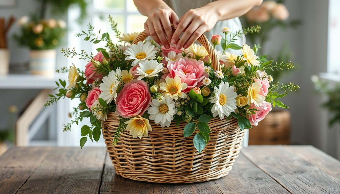 Seasonal flower arrangements