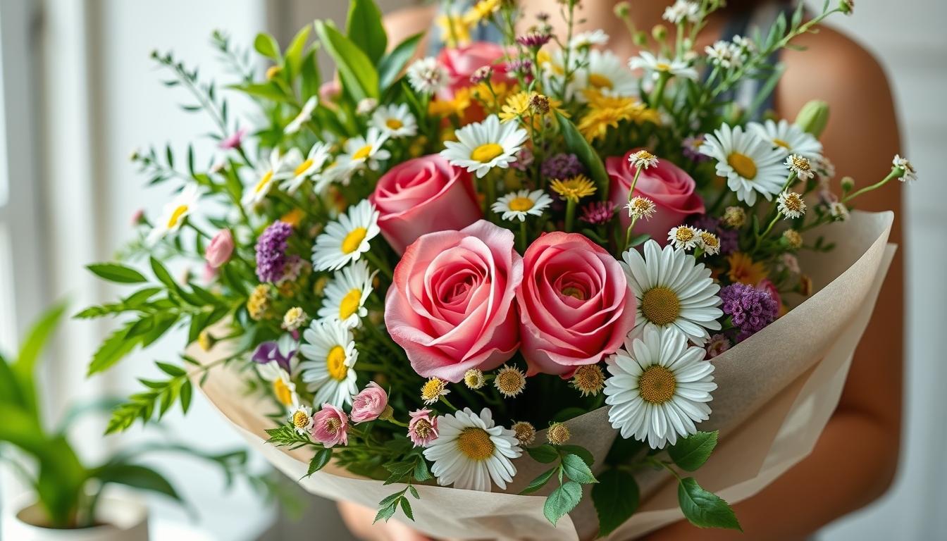 Seasonal flower arrangements